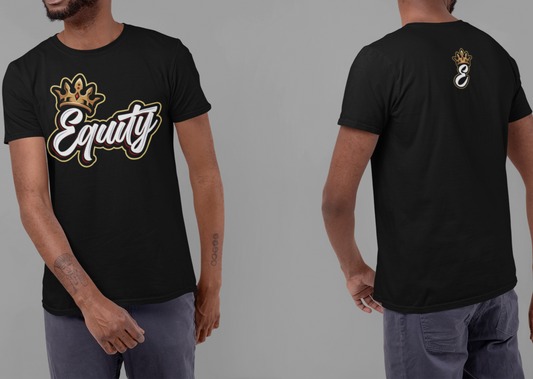 EQUITY w Gold Crown Tee