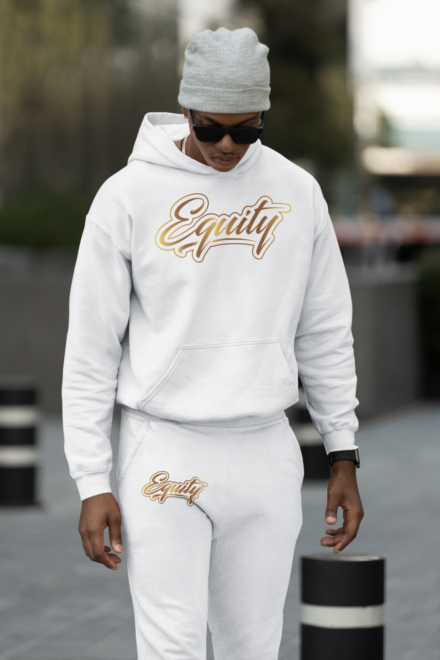 Gold EQUITY Hoodie Set